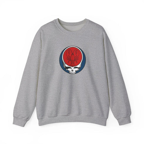 Grateful Dead - Steal Your Lobster Stealie Crewneck Sweatshirt - StealieShop