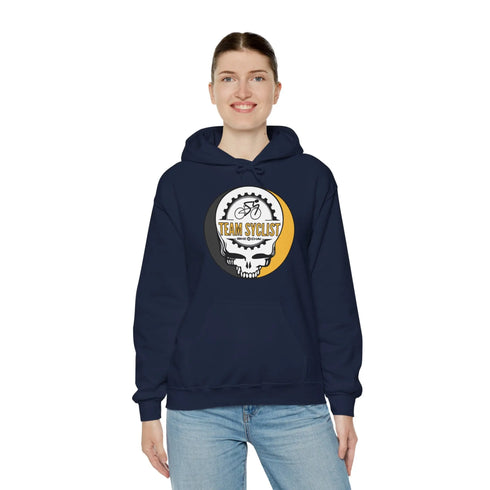 Grateful Dead - Team Syclist Heavy Blend��� Hooded Sweatshirt - StealieShop