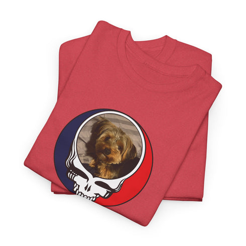 Custom Dog Stealie Unisex Grateful Dead T-Shirt (151)