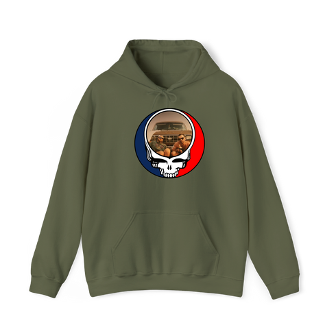 1677 - Custom Stealie Hoodie