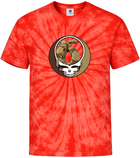 1392 - Custom Stealie Tie-Dye