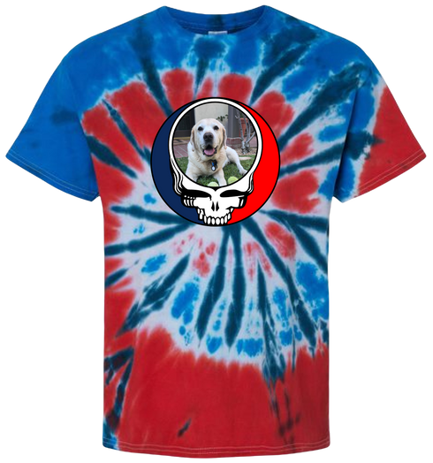 1443 - Custom Stealie Tie-Dye