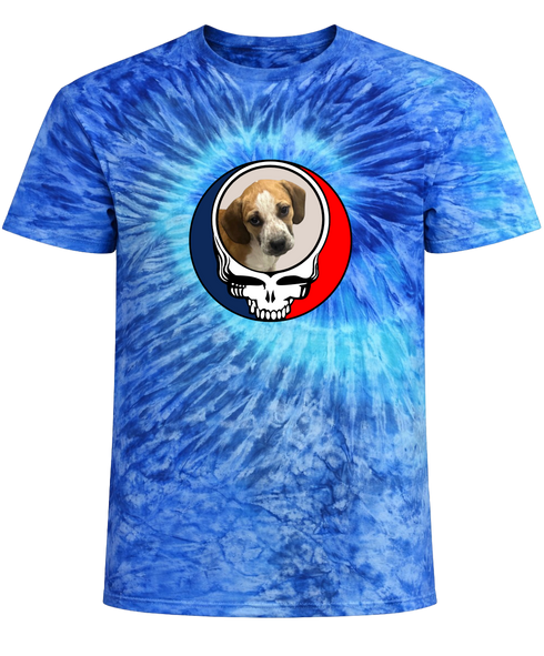 1508 - Custom Stealie Tie-Dye