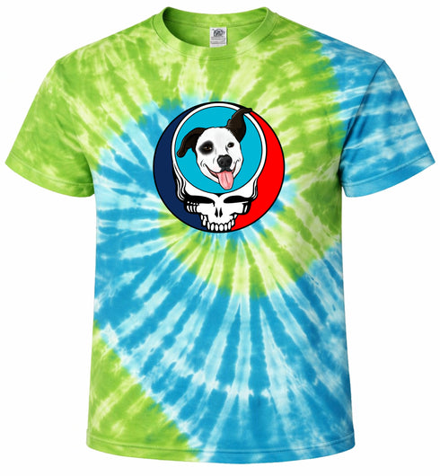 1593 - Custom Stealie Tie-Dye