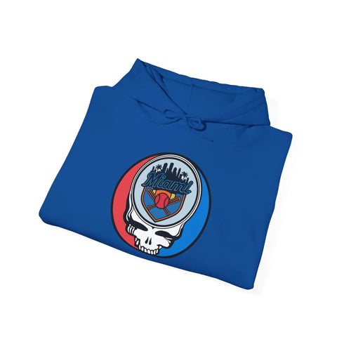 Grateful Dead - Miami Marlins Grateful Dead Unisex Heavy Blend Hoodie - StealieShop