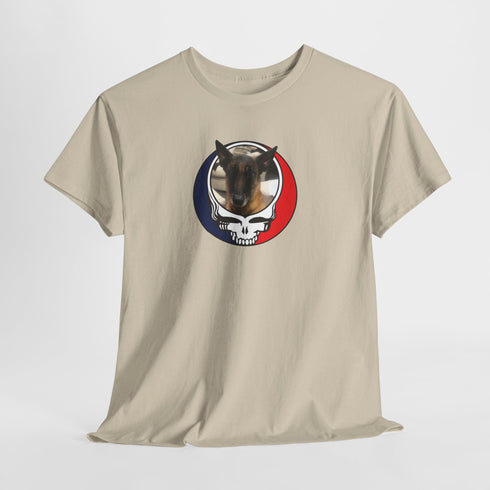 Custom Dog Stealie Unisex Grateful Dead T-Shirt (60)