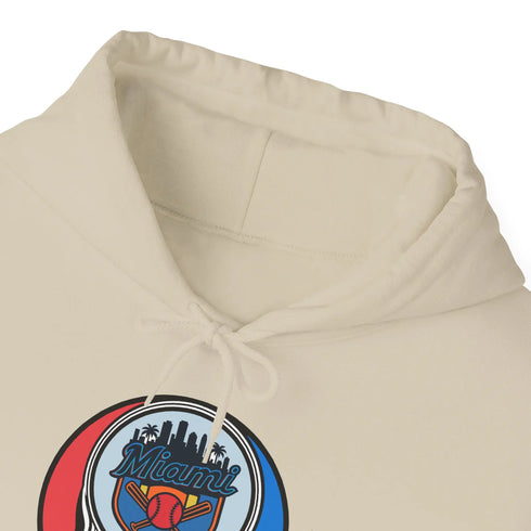 Grateful Dead - Miami Marlins Grateful Dead Unisex Heavy Blend Hoodie - StealieShop