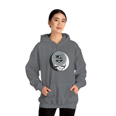 Los Angeles Kings Grateful Dead Unisex Heavy Blend Hoodie - StealieShop