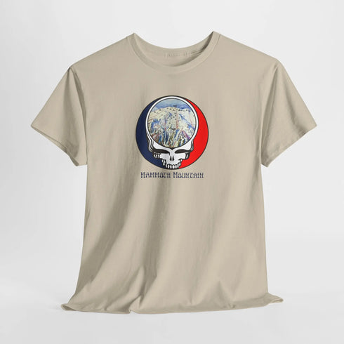 Mammoth Mountain Trail Map Stealie Grateful Dead T-Shirt