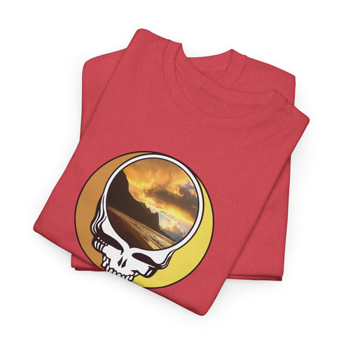 Custom Stealie Unisex Grateful Dead T-Shirt (65-2)