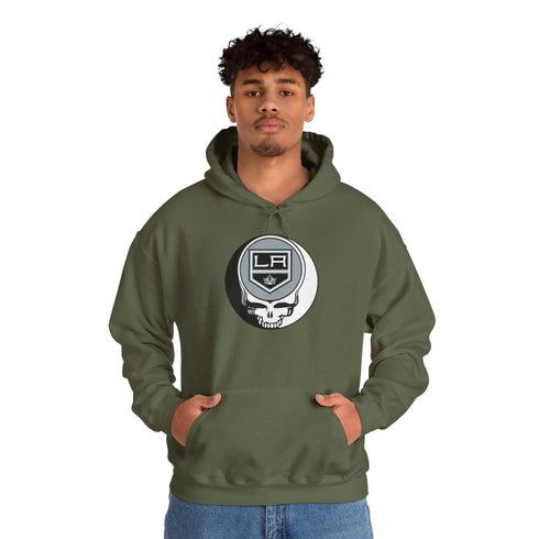Los Angeles Kings Grateful Dead Unisex Heavy Blend Hoodie - StealieShop
