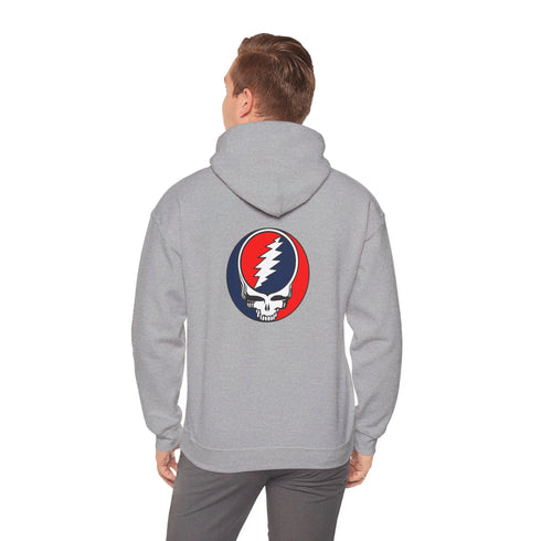 Grateful Dead - Classic Stealie Back Print Grateful Dead Hoodie - StealieShop