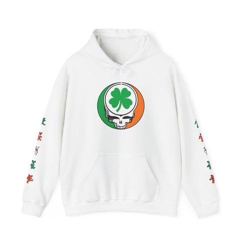 Irish Stealie with Dancing Bears Sleeves Premium Unisex Hoodie