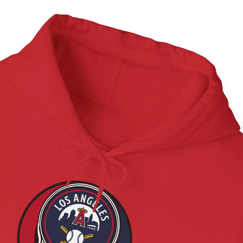 Grateful Dead - Los Angeles Angels Grateful Dead Unisex Heavy Blend Hoodie - Hooded Sweatshirt - StealieShop