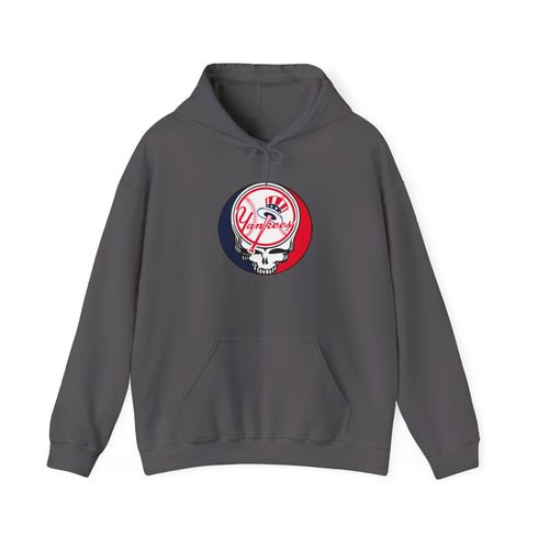 New York Yankees Logo Stealie - MLB Grateful Dead Hoodie