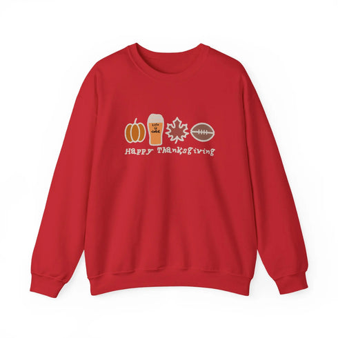 Life is dead. Happy Thanksgiving Unisex Crewneck Sweatshirt