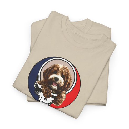 Custom Dog Stealie Grateful Dead T-Shirt (35)