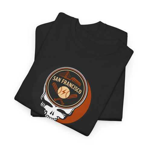 Grateful Dead - San Francisco Giants Classic Stealie T Shirt - MLB - StealieShop