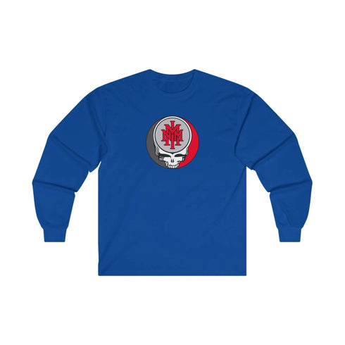 New Mexico Military Institute Grateful Dead Long Sleeve Tee StealieShop