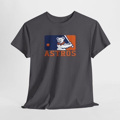 Houston Astros Original Dancing Bear MLB Grateful Dead T-Shirt