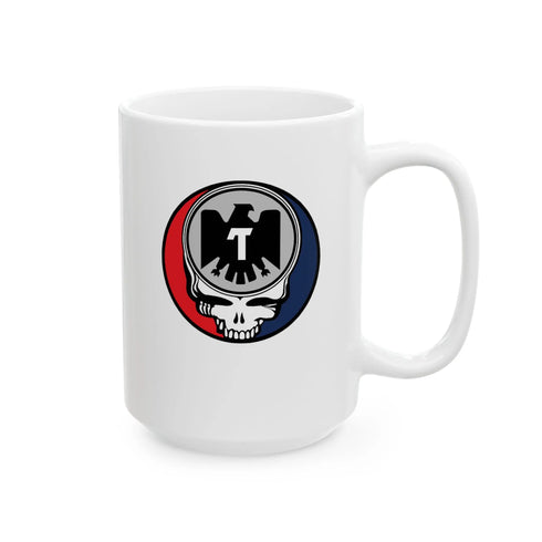 Grateful Dead - Tecate Stealie Ceramic Coffee Mug - StealieShop