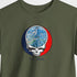 Ride Tahoe Trail Map Stealie Grateful Dead T-Shirt