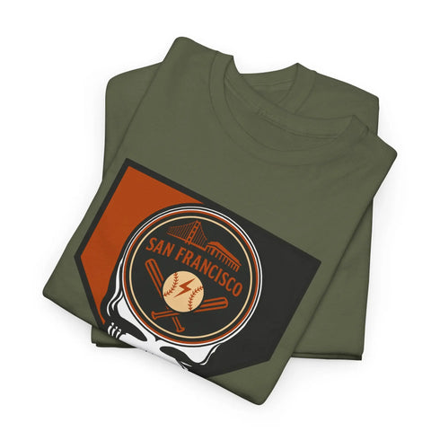 Grateful Dead - Home Run Collection: San Francisco Edition Classic Stealie T Shirt - MLB - StealieShop