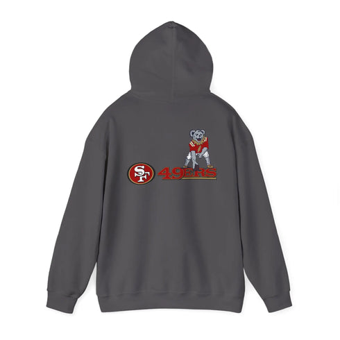 San Francisco 49ers Dancing Bear Unisex Hoodie - NFL - StealieShop