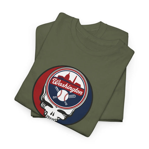 Grateful Dead - Washington Baseball Grateful Dead Steal Your Face T-Shirt - MLB - StealieShop