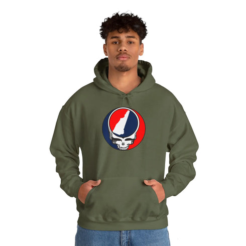 New Hampshire Grateful Dead Unisex Heavy Blend Hoodie StealieShop