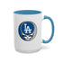 Grateful Dead - The Ballpark Collection: Los Angeles Baseball Edition Grateful Dead Stealie Coffee Mug - StealieShop