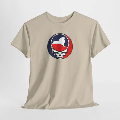 New York Map Stealie Grateful Dead T-Shirt