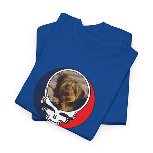 Custom Dog Stealie Unisex Grateful Dead T-Shirt (151)