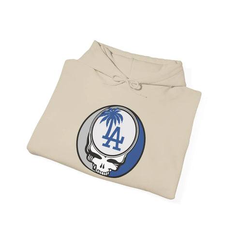 Grateful Dead - Los Angeles Dodgers Grateful Dead Unisex Heavy Blend Hoodie - StealieShop