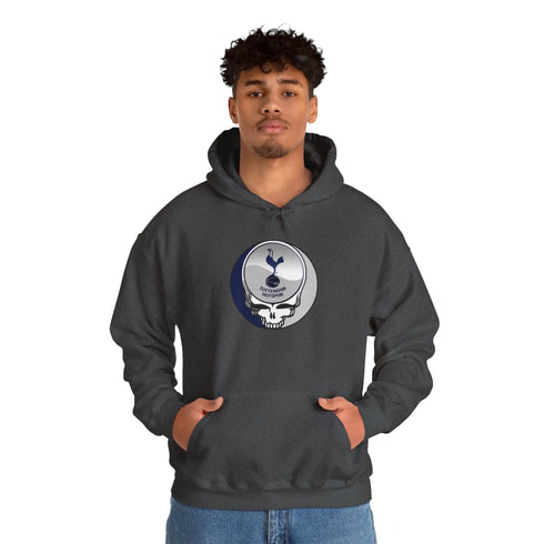 Tottenham Hotspur Grateful Dead Unisex Heavy Blend Hoodie - Hooded Sweatshirt - StealieShop