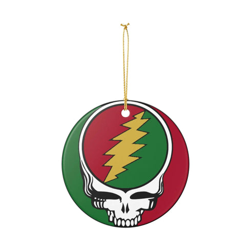 Christmas Stealie Ornament - StealieShop