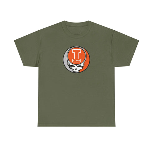 Grateful Dead - University of Illinois Grateful Dead T-Shirt - StealieShop