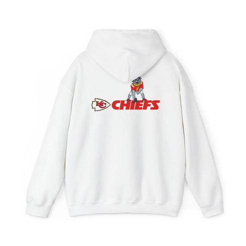 Grateful Dead - Kansas City Chiefs Dancing Bear Two-Sided Unisex Hoodie - Bucs - StealieShop