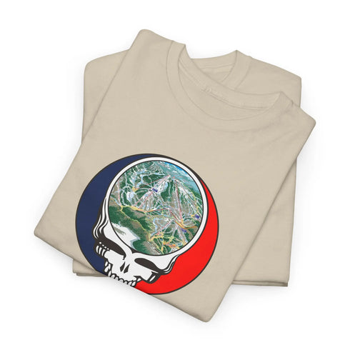 Steamboat Trail Map Stealie Grateful Dead T-Shirt