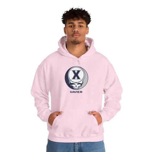 Xavier University Grateful Dead Unisex Heavy Blend Hoodie StealieShop