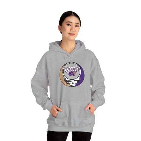 Western Carolina University Grateful Dead Unisex Heavy Blend Hoodie - Hooded Sweatshirt - StealieShop