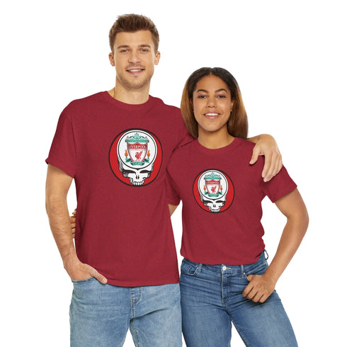 Liverpool Football Club Grateful Dead T-Shirt StealieShop