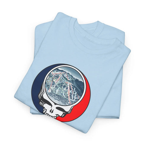 Vail Trail Map Stealie Grateful Dead T-Shirt