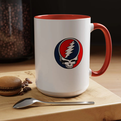 Grateful Dead Stealie Coffee Mug (11oz or 15oz) StealieShop