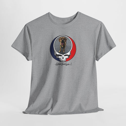Custom Dog Stealie Grateful Dead T-Shirt
