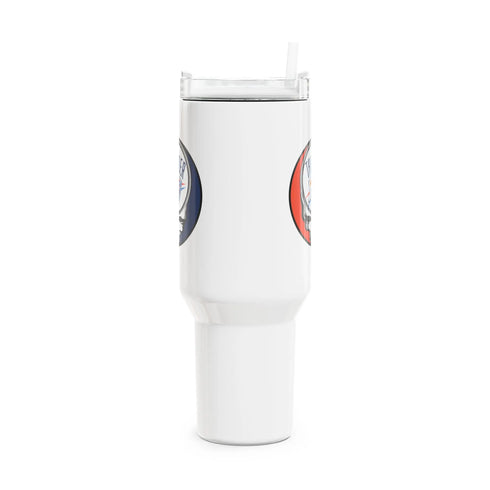 Grateful Dead - OKC Thunder Stealie "Fat Man" Tumbler, Double Insulated 40oz Travel Mug - StealieShop
