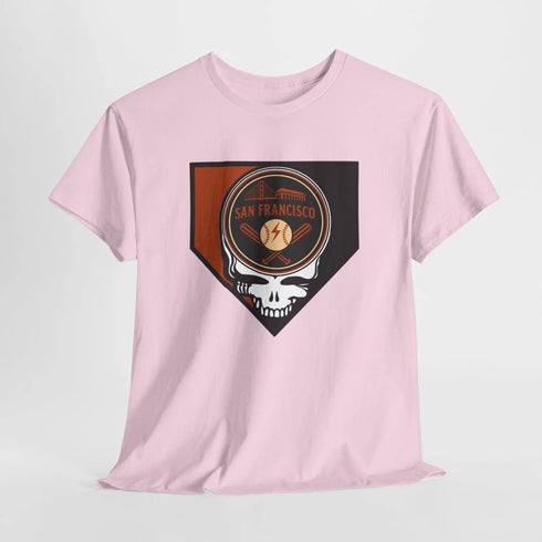 Grateful Dead - Home Run Collection: San Francisco Edition Classic Stealie T Shirt - MLB - StealieShop