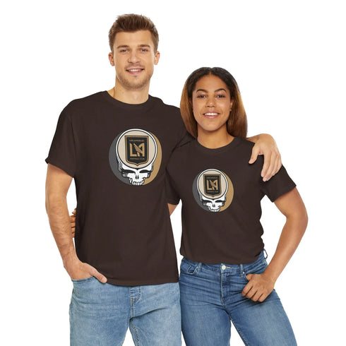 Los Angeles FC United Grateful Dead T-Shirt - MLS Soccer StealieShop