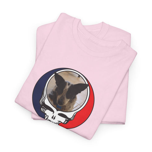 Custom Dog Stealie Unisex Grateful Dead T-Shirt (138)