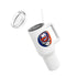 Grateful Dead - New York Islanders Stealie "Fat Man" Tumbler, Double Insulated 40oz Travel Mug - StealieShop